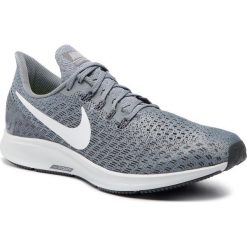 Buty NIKE - Air Zoom Pegasus 35 942851 005 Cool Grey/Pure Platinum. Szare buty sportowe męskie Nike, z tworzywa sztucznego, bez zapięcia, do biegania, nike zoom. W wyprzedaży za 419,00 zł.