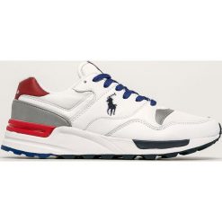 Polo Ralph Lauren - Buty. Białe sneakersy męskie Polo Ralph Lauren, na sznurówki. W wyprzedaży za 499,90 zł.