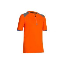 Koszulka Hike 900 dla dzieci. Brązowe t-shirty dziewczęce QUECHUA. W wyprzedaży za 19,99 zł.