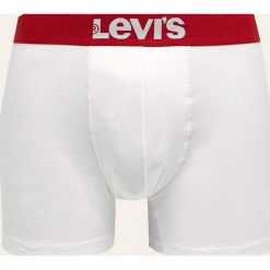 Levi's - Bokserki (2-pack). Białe bokserki męskie Levi's®, s, bez wzorów, z elastanu. Za 89,90 zł.