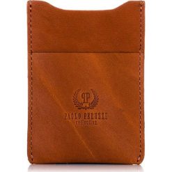 ETUI NA KARTY WIZYTÓWKI PAOLO PERUZZI. Etui męskie Paolo Peruzzi, ze skóry. Za 39,90 zł.