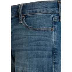 Abercrombie & Fitch PLAY LENGTH Szorty jeansowe stoneblue denim. Szare szorty damskie Abercrombie & Fitch, z elastanu. Za 149,00 zł.