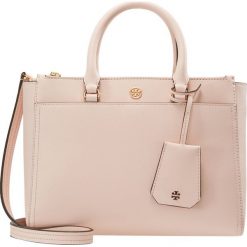 Torebki klasyczne damskie: Tory Burch ROBINSON SMALL DOUBLE ZIP TOTE Torebka rose