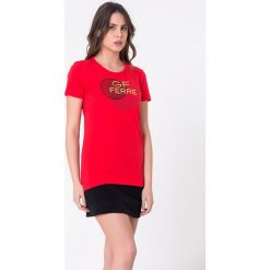 T-shirty damskie: T-shirt w kolorze czerwonym