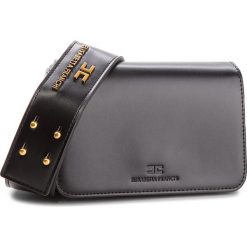 Torebka ELISABETTA FRANCHI - BS-07A-86E2 Nero 110. Czarne listonoszki damskie marki Elisabetta Franchi, ze skóry. W wyprzedaży za 659,00 zł.