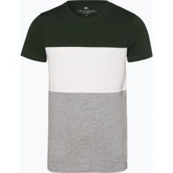 Nils Sundström - T-shirt męski, zielony. Niebieskie t-shirty męskie marki Nils Sundström, m, z aplikacjami, z bawełny. Za 59,95 zł.