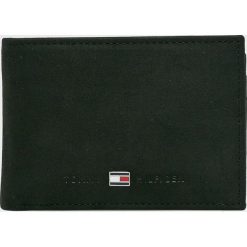 Tommy Hilfiger - Portfel skórzany Johnson Mini. Czarne portfele męskie marki TOMMY HILFIGER, ze skóry. Za 249,90 zł.