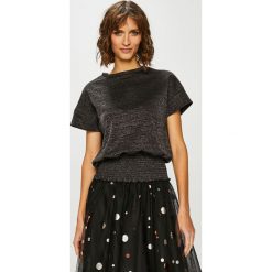 Medicine - Top Sparkles. Czarne topy damskie MEDICINE, l, z dzianiny, z okrągłym kołnierzem. Za 79,90 zł.