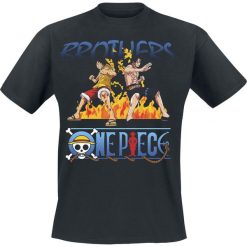 T-shirty męskie: One Piece Brothers T-Shirt czarny