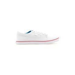 Buty DC Shoes Buty DC Tonik TX ADJS300069-XWRB. Białe trampki i tenisówki damskie marki DC Shoes, bez wzorów, bez zapięcia. Za 174,30 zł.