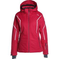 CMP WOMAN ZIP HOOD JACKET Kurtka narciarska magenta. Fioletowe kurtki damskie marki CMP, z poliesteru, narciarskie. W wyprzedaży za 527,20 zł.