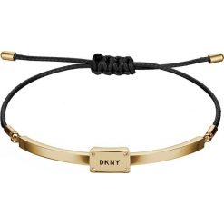 Dkny - Bransoletka. Żółte bransoletki damskie DKNY, z materiału, metalowe. Za 219,90 zł.