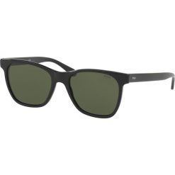 Polo Ralph Lauren - Okulary 0PH4128. Czarne okulary przeciwsłoneczne męskie marki Polo Ralph Lauren, z materiału. W wyprzedaży za 479,90 zł.