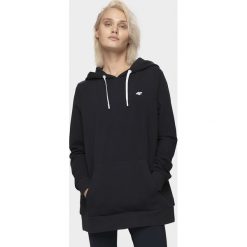 Bluza damska BLD303 - granat. Czarne bluzy damskie 4f, bez wzorów, z dzianiny, bez rękawów, bez kaptura. Za 139,99 zł.