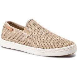 Tenisówki GANT - Frank 18678380 Dark Khaki G772. Brązowe półbuty męskie GANT, bez wzorów, z gumy, klasyczne, bez zapięcia. W wyprzedaży za 229,00 zł.