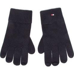 Rękawiczki Męskie TOMMY HILFIGER - Pima Cotton Gloves AM0AM06591 BDS. Czarne rękawiczki męskie TOMMY HILFIGER, bez wzorów, z bawełny. Za 179,00 zł.