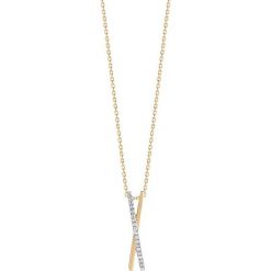 Łańcuszki męskie: Złoty Wisiorek – złoto żółte 585, Diament 0,04ct