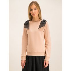 Bluza Red Valentino SR3MF01L. Szare bluzy damskie Red Valentino, l, bez wzorów, z bawełny, bez rękawów, bez kaptura. W wyprzedaży za 589,00 zł.