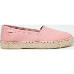 Big Star - Espadryle. Różowe espadryle damskie BIG STAR, bez wzorów, z materiału, bez obcasa, na obcasie. W wyprzedaży za 59,90 zł.