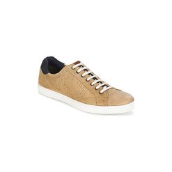 Buty Base London WAFER. Pomarańczowe trampki męskie marki Base London, bez wzorów, bez zapięcia. Za 319,20 zł.