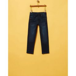 OVS - Jeansy dziecięce 104-140 cm. Niebieskie spodnie chłopięce OVS, bez wzorów, z elastanu. Za 119,90 zł.