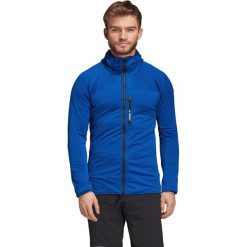 Adidas Performance Tracerocker Bluza Niebieski. Niebieskie bluzy męskie adidas Performance, bez wzorów, z elastanu, bez kołnierzyka, bez rękawów, bez kaptura. Za 343,95 zł.