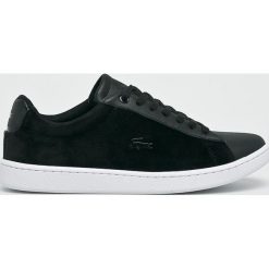 Lacoste - Buty Carnaby. Szare buty sportowe damskie marki Lacoste, z gumy. W wyprzedaży za 379,90 zł.