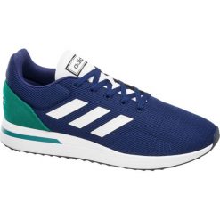 Sneakersy męskie adidas Run 70S adidas niebieskie. Niebieskie sneakersy męskie Adidas, bez zapięcia. Za 209,00 zł.