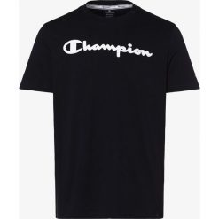 Champion - T-shirt męski, niebieski. Niebieskie t-shirty męskie Champion, m, z nadrukiem, bez kołnierzyka. Za 99,95 zł.