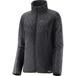 Salomon Kurtka Drifter Mid Jacket W Black/Black S. Czarne kurtki damskie marki Salomon, s, z materiału, narciarskie, primaloft. W wyprzedaży za 449,00 zł.