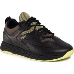 Sneakersy BOSS - Titanium 50428519 10226293 01 Black 007. Czarne sneakersy męskie Boss, bez zapięcia. Za 999,00 zł.