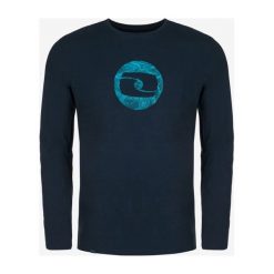 Loap Albin Koszulka Niebieski. Niebieskie podkoszulki męskie Loap, xl, z nadrukiem, z elastanu, bez kołnierzyka, z długim rękawem, długie. Za 76,95 zł.