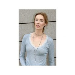 Naszyjnik Spinel mandala srebro. Czarne naszyjniki damskie Brazi druse jewelry, z spinelem, srebrne. Za 328,00 zł.