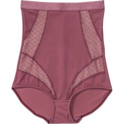 Figi shape Level 2 bonprix jeżynowy. Fioletowe majtki damskie bonprix, z koronki. Za 69,99 zł.