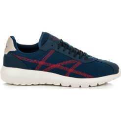 MĘSKIE BUTY SPORTOWE - odcienie niebieskiego. Niebieskie bez kategorii marki AX BOXING. Za 34,90 zł.