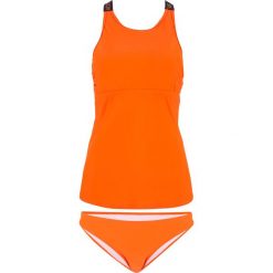 Tankini (2 części) bonprix pomarańczowy. Pomarańczowe stroje kąpielowe damskie bonprix, bez wzorów. Za 89,99 zł.