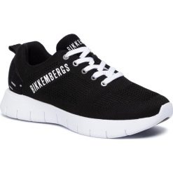 Sneakersy BIKKEMBERGS - Low Top Lace Up B4BKM0048 Black. Czarne sneakersy męskie Bikkembergs, bez zapięcia. W wyprzedaży za 439,00 zł.