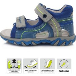 D-D-step sandały chłopięce AC625-232 28 niebieskie. Niebieskie sandały chłopięce D-D-Step, na rzepy. Za 169,00 zł.