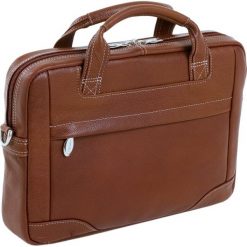 Torba MCKLEIN Montclare 13.3 cali Brązowy. Pomarańczowe torby na laptopa Mcklein, w paski, biznesowe. Za 742,99 zł.
