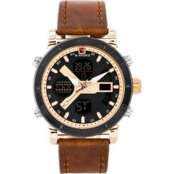Zegarek Naviforce ZEGAREK MĘSKI NAVIFORCE - NF9132 (zn073d) - brown/rose + box uniwersalny. Czerwone zegarki męskie Naviforce. Za 155,00 zł.