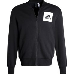 Bluzy męskie: adidas Performance ESSENTIALS BOMBER Bluza rozpinana black