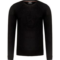 Sweter BOGNER KEAN Czarny. Czarne swetry klasyczne męskie marki Bogner, z dzianiny, klasyczne, z klasycznym kołnierzykiem. Za 1320,00 zł.
