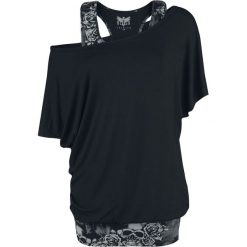 Black Premium by EMP When The Heart Rules The Mind Koszulka damska czarny/szary. Czarne t-shirty damskie Black Premium by EMP, xl. Za 121,90 zł.