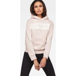G-Star Raw - Bluza. Różowe bluzy damskie G-Star RAW, s, z nadrukiem, z elastanu, bez rękawów, z kapturem. W wyprzedaży za 299,90 zł.