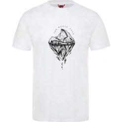 Koszulka męska The North Face Flash T93OFUYEN - biały. Białe koszulki męskie The North Face, xl, bez wzorów, bez kołnierzyka, bez rękawów. Za 126,99 zł.