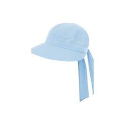 Czapka hauer SUN BLUE. Niebieskie czapki damskie Hauer, bez wzorów, z materiału. Za 59,00 zł.