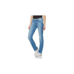 Jeansy straight leg Wrangler ® Straight Best Blue 28T9194O. Niebieskie jeansy damskie Wrangler. Za 329,00 zł.
