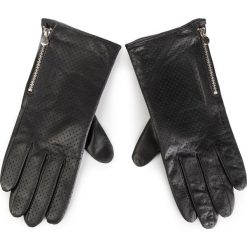 Rękawiczki Damskie LASOCKI - 2W6-003-AW19 Black. Czarne rękawiczki damskie Lasocki, bez wzorów, ze skóry. Za 79,99 zł.