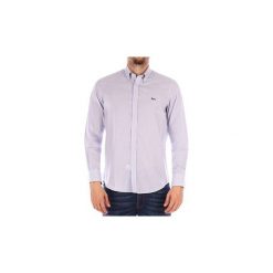 Koszule z długim rękawem Harmont Blaine CRB 011. Niebieskie koszule męskie Harmont Blaine, xl, bez wzorów, bez kołnierzyka, z długim rękawem. Za 635,05 zł.