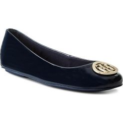 Baleriny damskie: Baleriny TOMMY HILFIGER – Appleton 16P FW0FW02139 Tommy Navy 406